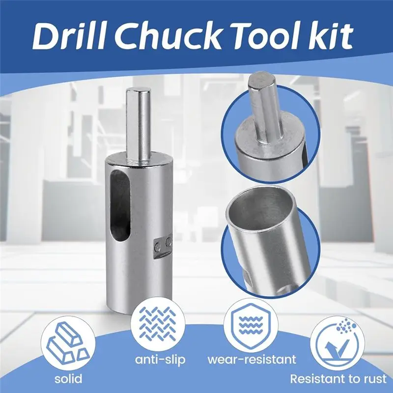 ABMS-2 Pack Twist Ties 11 Gauge Drill Chuck Tool For Fixing Chain Link Fence And Loop Fences - Easy Twist Drill Bits