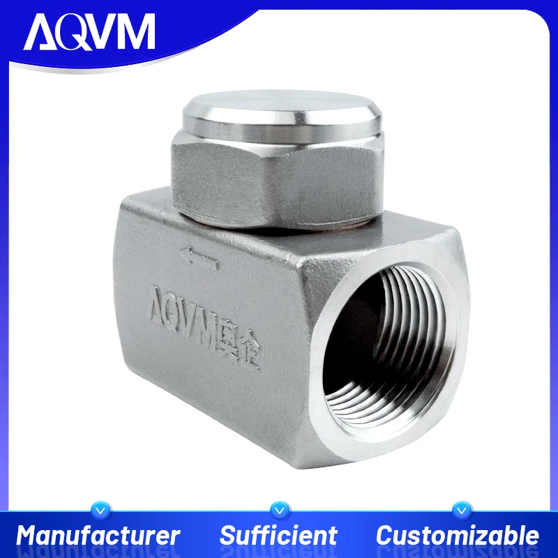 1 Inch 304 Stainless Steam Trap Thermodynamic Disc BSP Thread Leakproof High Temp Steam System Valve Accessories Industrial Use