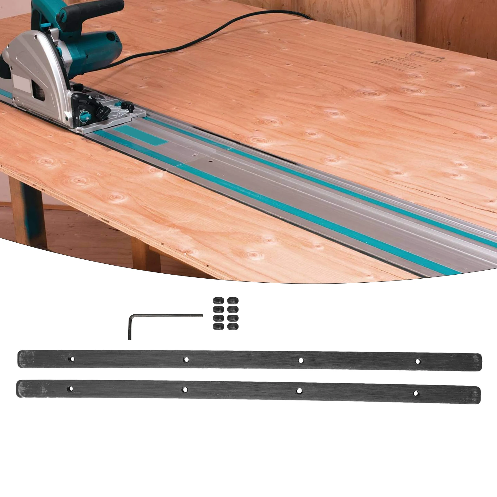 194367-7 Rail Connector P-45777 Guide Rail Connector 2 Set Bevel Cuts Longer Straight Cuts High Quality Material