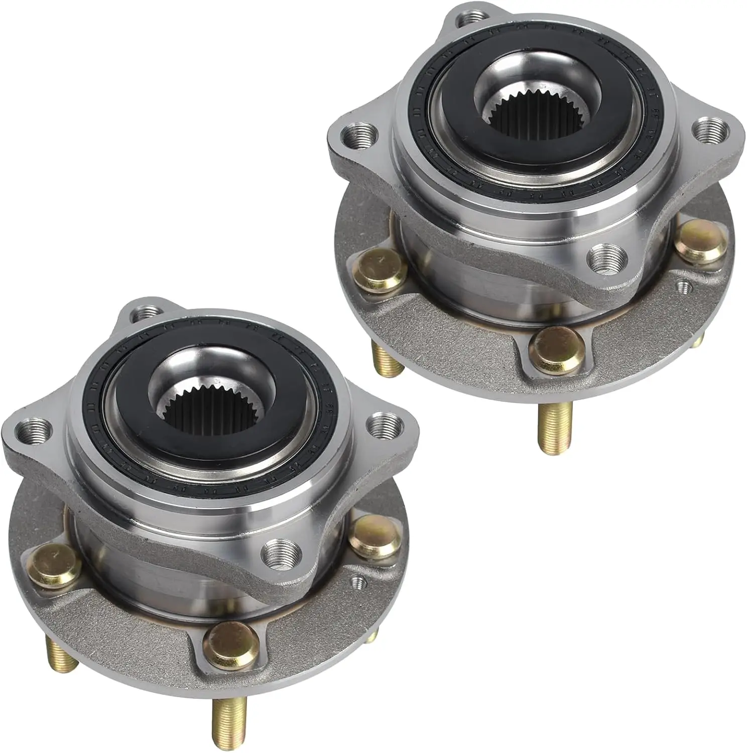 

Pair of 2 Front or Rear AWD Wheel Hub Bearing Assembly for Hyundai Santa Fe, Santa Fe Sport, XL, Veracruz, Kia Rondo, Sorento