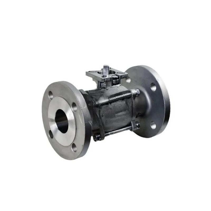 Three-piece Flange Ball Valve High Platform Chemical Department Thick Flange Three-piece Ball Valve Q41F-16P