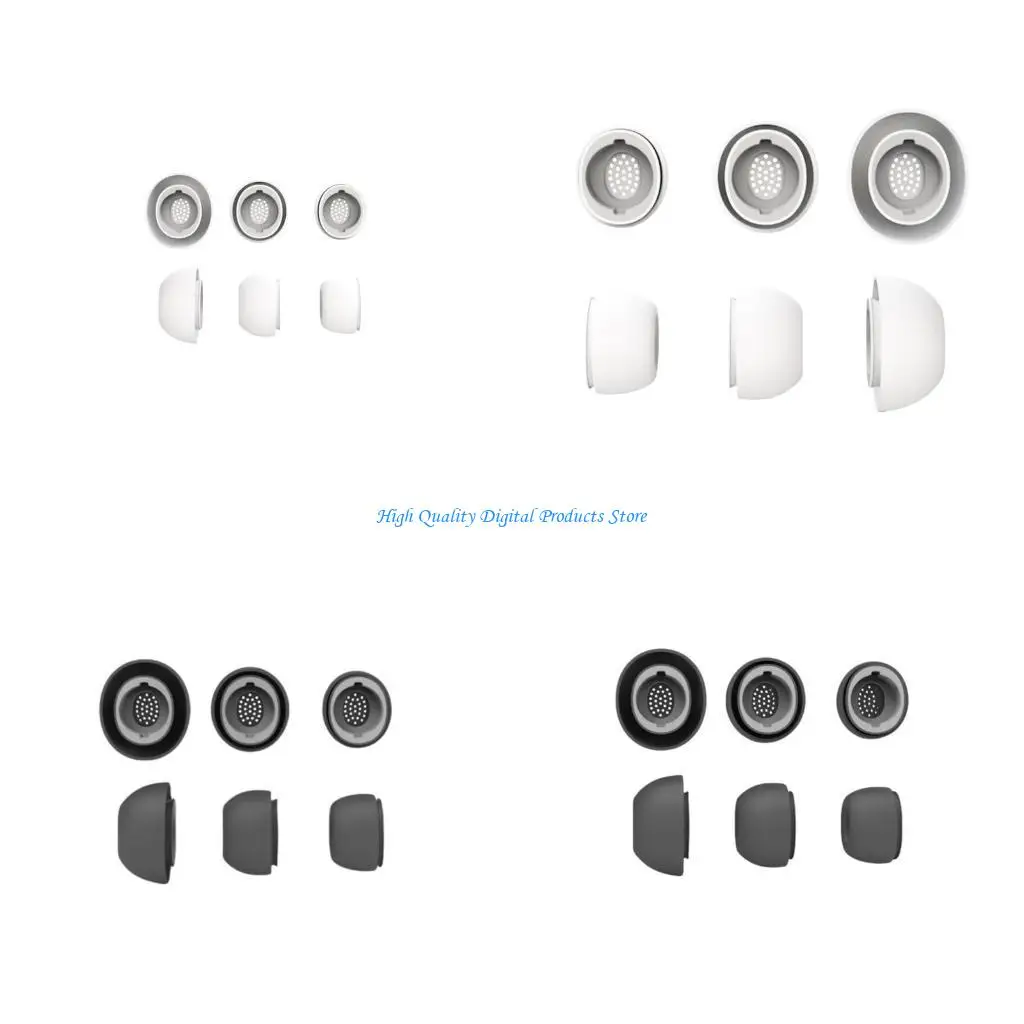 

U2JE 6pcs High Fidelitys Ear Tips for Buds 3Pro,Earplug Super Noise Reductions