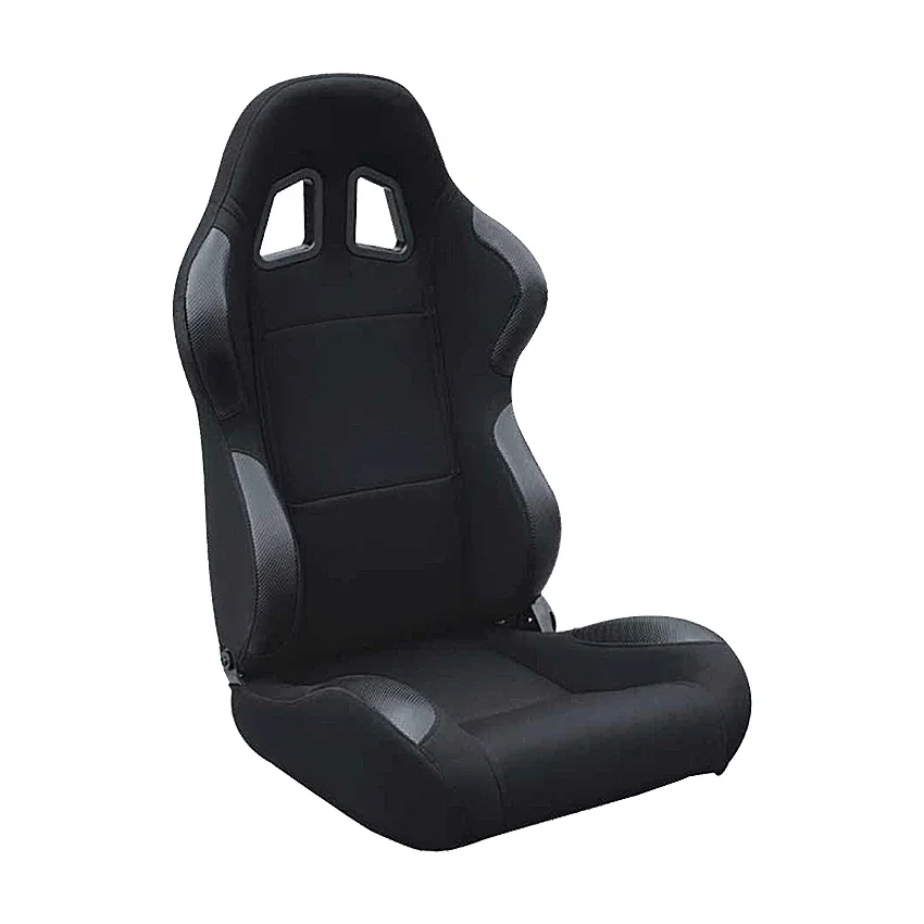 car accessories universal good price fixed reclinable bucket racing seat with side mount adapters simulator 4*4 car accessories