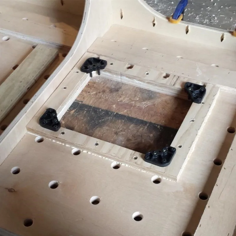 【PRICE REDUCT】PRS3040 Router Table Insert Plate 4PCS Precision Levelers- Unique Bottom-Mount Design