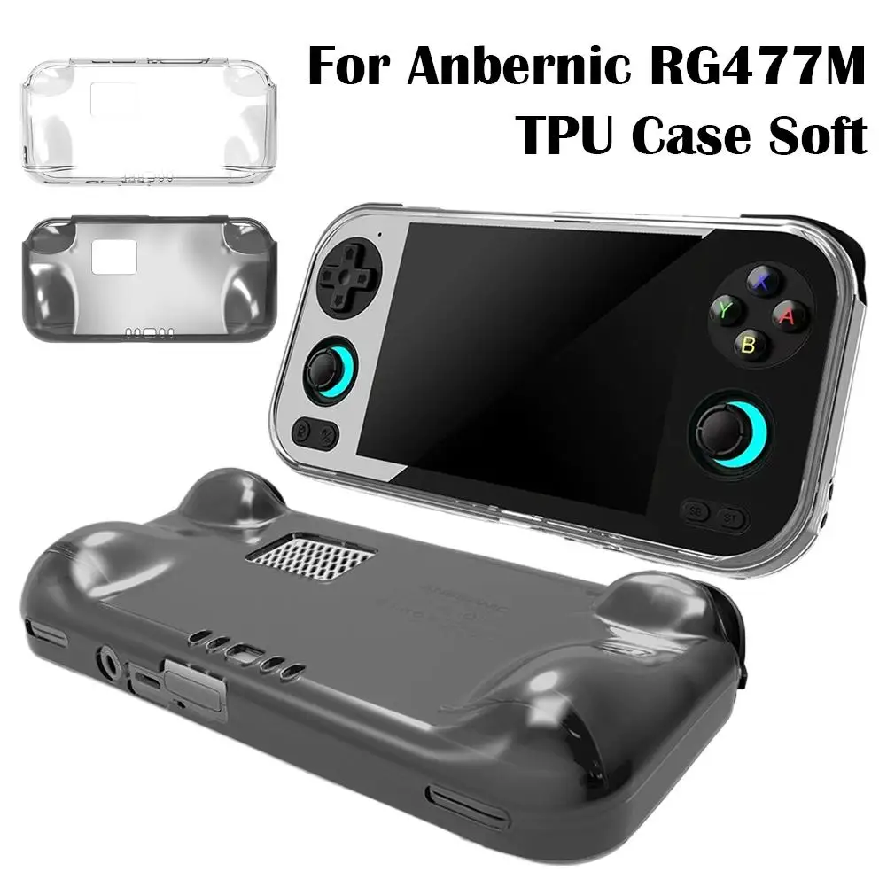 Neue transparente TPU-Hülle, stoßfeste Schale für RG477M RG 477M, flexibles Gehäuse, kratzfeste Hülle, Gaming-Zubehör