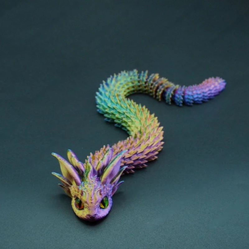 Mastering the Art of Play: A Designer's Deep Dive into the 3D Printed Movable Sea Snake Toy