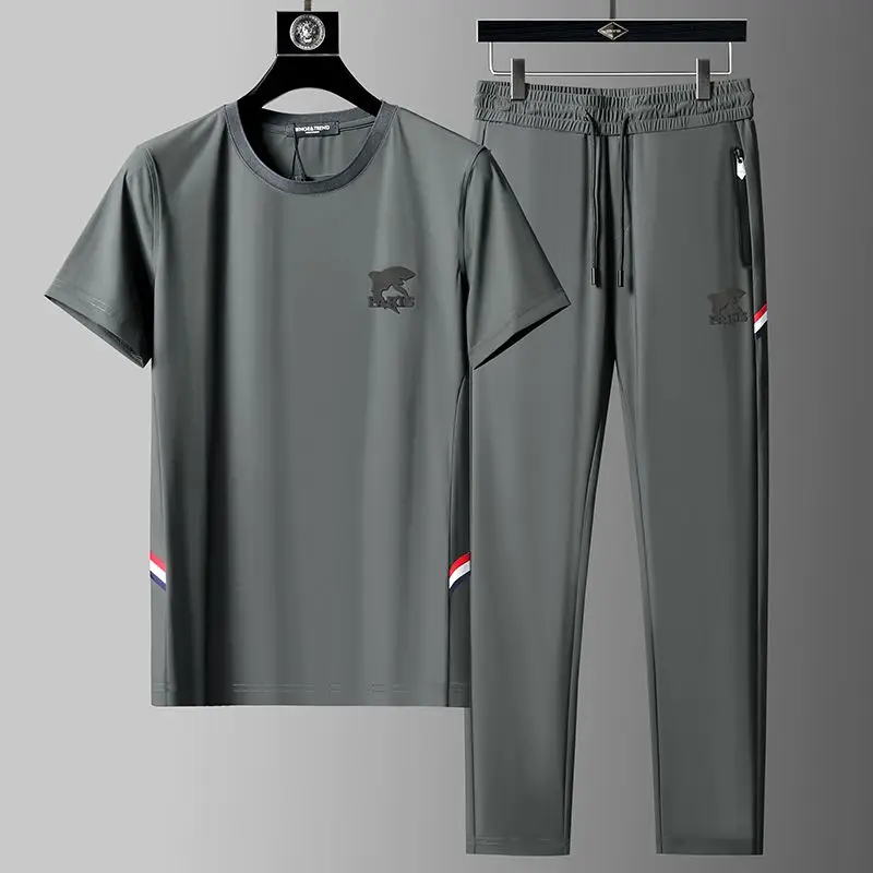 

Высококачественная шелковистая эластичная футболка из ледяного шелка ort Sve, легкая летняя спортивная одежда Qui Dry, повседневная одежда для мужчин