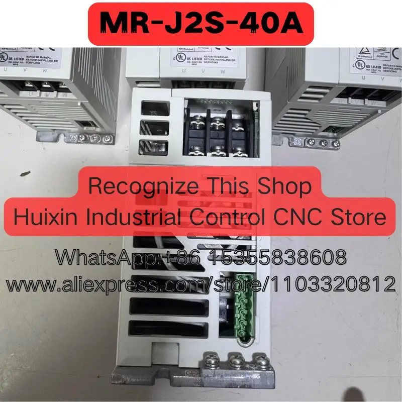 

Latest Quotation Second-hand Servo Drive MR-J2S-40A MR J2S 40A Normal Function Tested OK