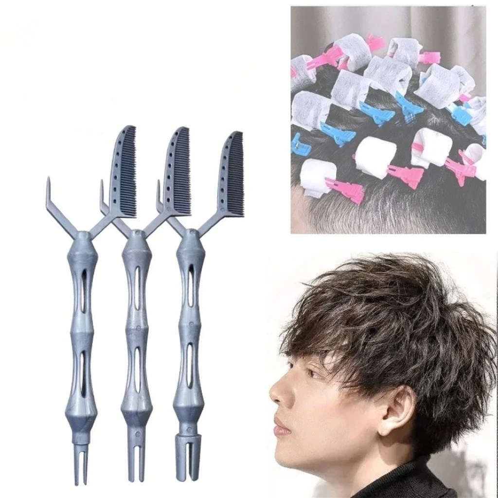 

Perm Hair Dyeing Positioning Comb Texture Ironing Curling Tool Professional Perming Comb Hairdressing Styling Barber Accessories