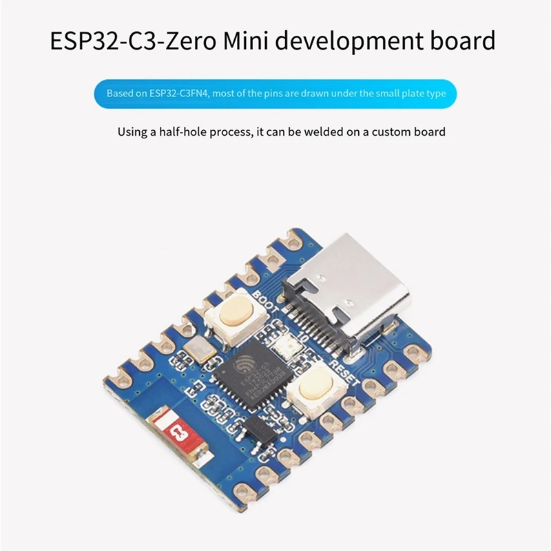 Placa de desarrollo ESP32-S3-Zero, módulo de RISC-V, compatible con Wifi y Bluetooth