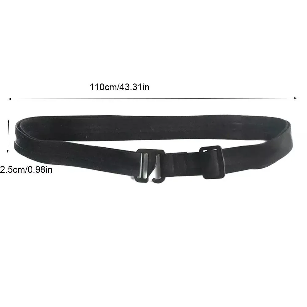 New Non-slip Waistband Nylon Elastic Anti Wrinkle Shirt Stay Best Business Belt