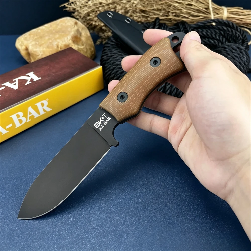 มีดพกพา BK11 ใบมีดคมคงที่ วัสด - Hunting Knife Outdoor Edge บทวิจารณ์และราคา
