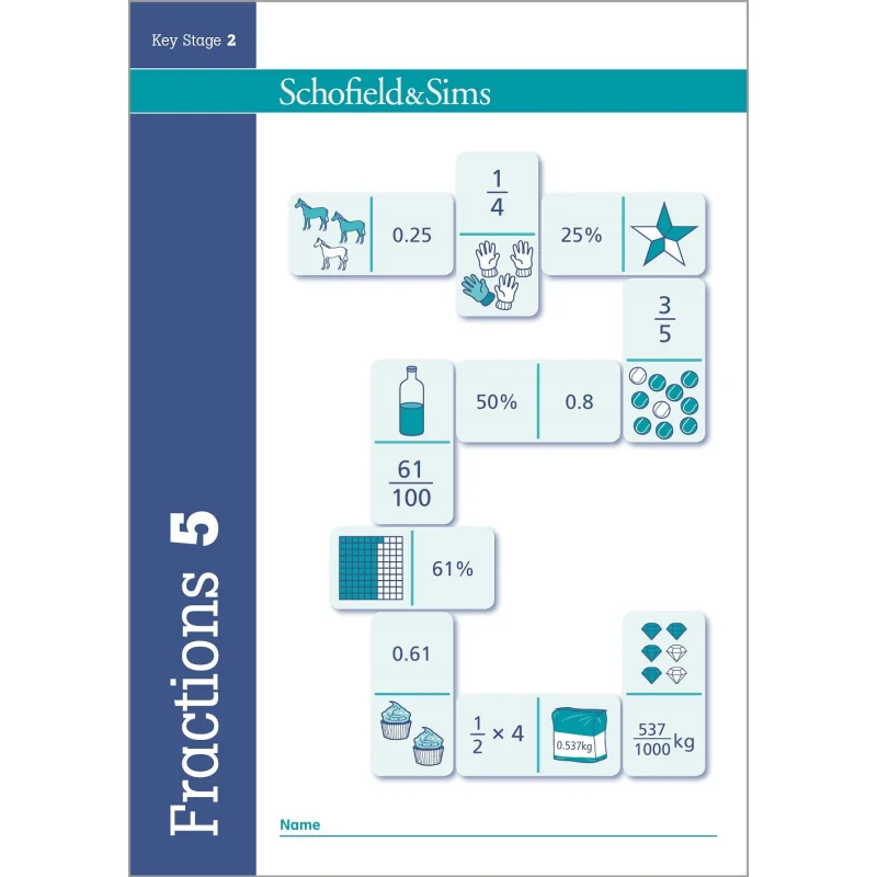 

Fractions Decimals Percentages 5 Steve Mills And Hilary Koll Schofield And Sims 9780721713830 Book
