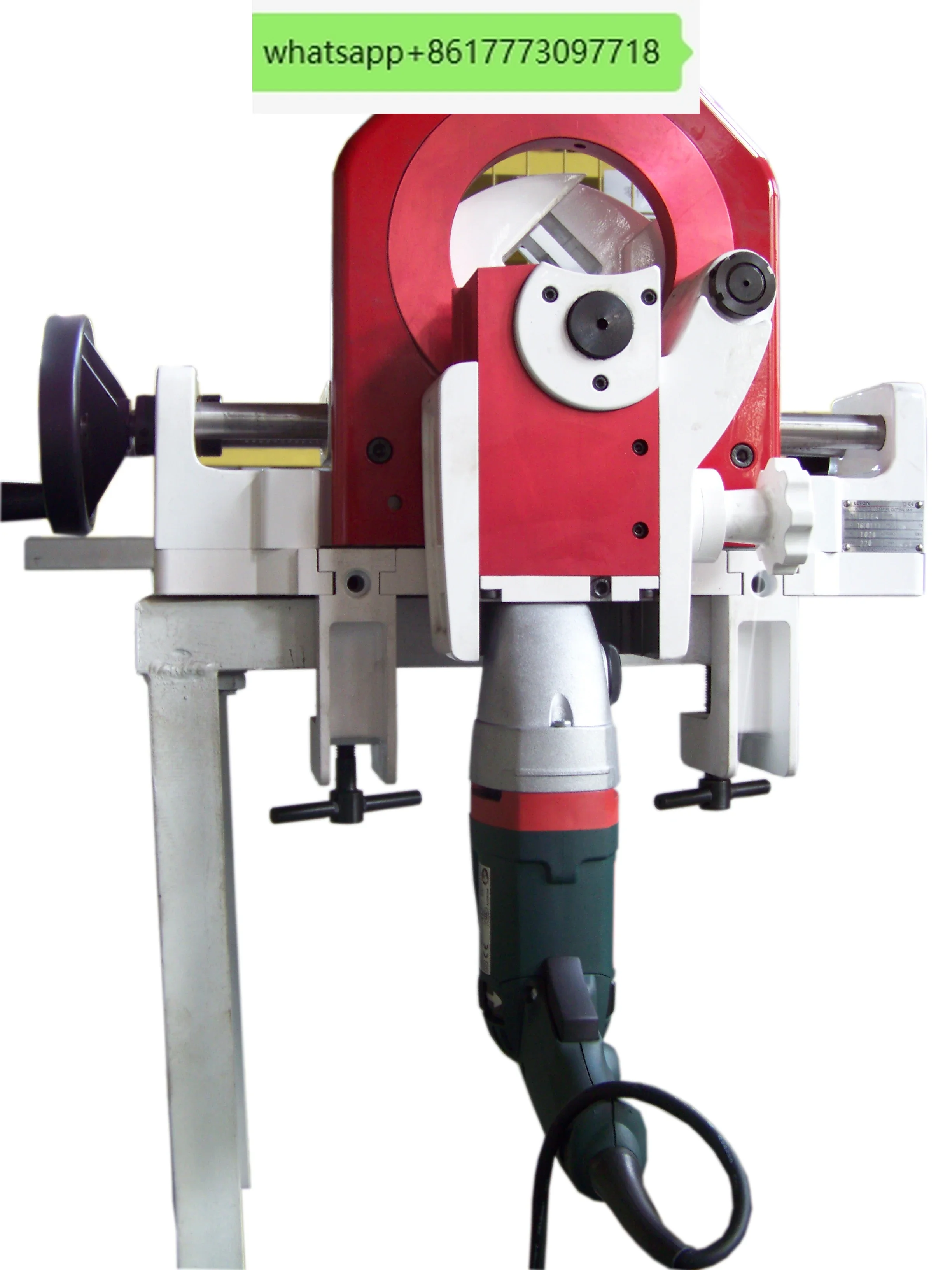 Orbital electric automatic stainless steel pipe cutter tube cutting saw machine Lefon Lite4