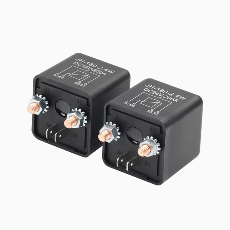 

1pc DC 12V 24V 100A 120A 200A WM686 Relay 4 Pin Normal Open Car Starter Relay For Battery ON/OFF Split Charge Relay Switch