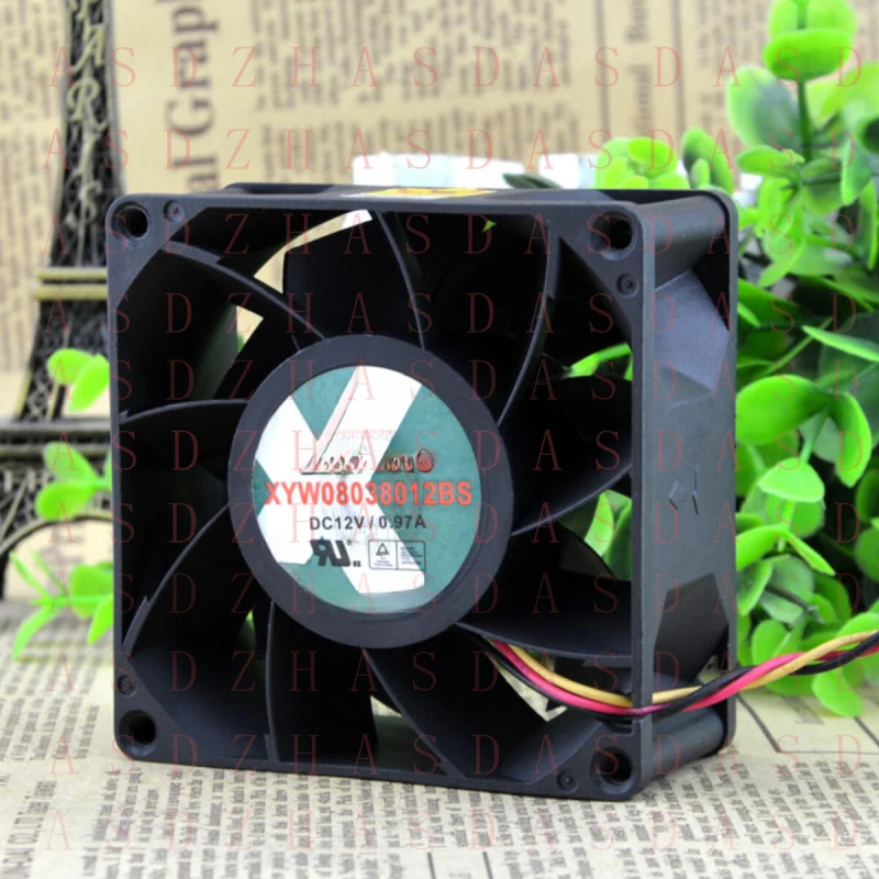 Z for Y.S.TECH XTREME XYW08038012BS 8038 8cm 12V 0.97A Chassis Cooling Industrial Fan