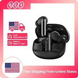 QCY Melobuds N50 ANC Wireless Earphone 4 Modes Active Noise Cancellation Headset AI Clear Call Earbuds Bluetooth 5.4 Headphone
