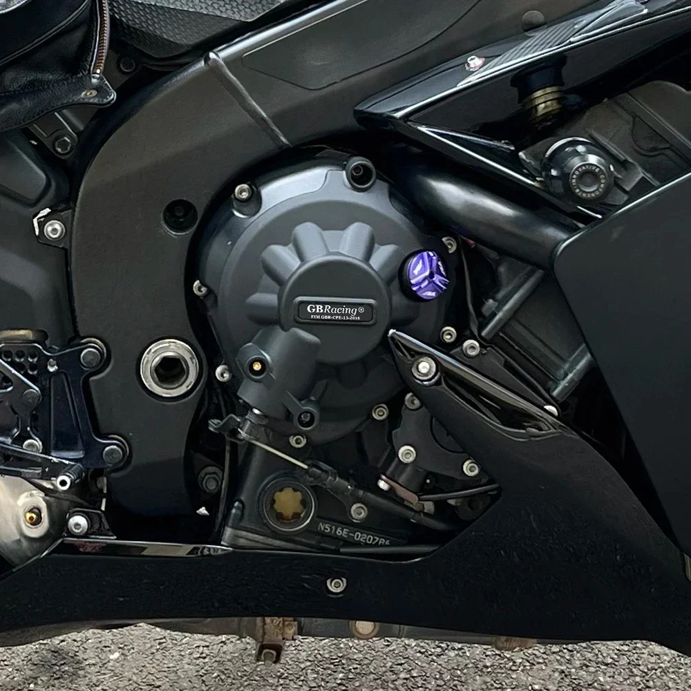 YZF-R1 2007-2008 غطاء محرك الدراجات النارية حماية لياماها R1 2007-2008 أغطية المحرك حماة الملحقات GB Racing #3