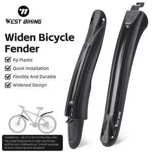 West Bike Bike-Pára Famas Front and Rear for Road Bike, Bicycle Sticks, Shock Protection, Bike Piece, 26/27.5/29 Inch Main Main Sales Bicycle Aro Aro 26 - №1