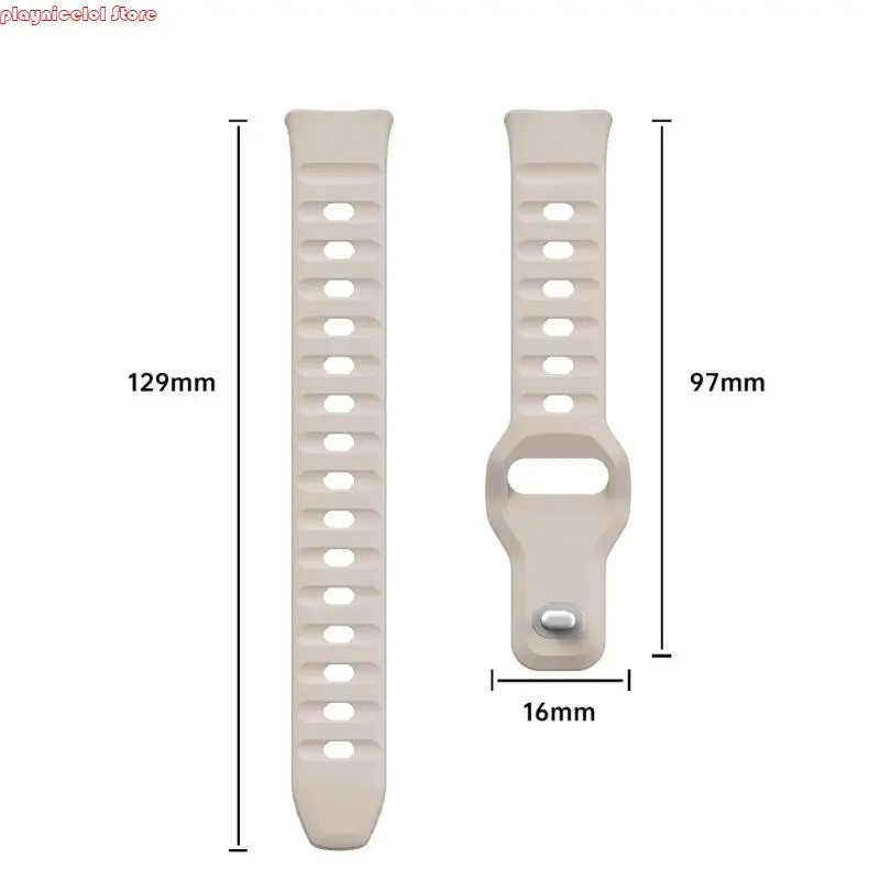 Bracelets liberación rápida E8BA Banda silicona Correas cinturón transpirable para banda 10/9