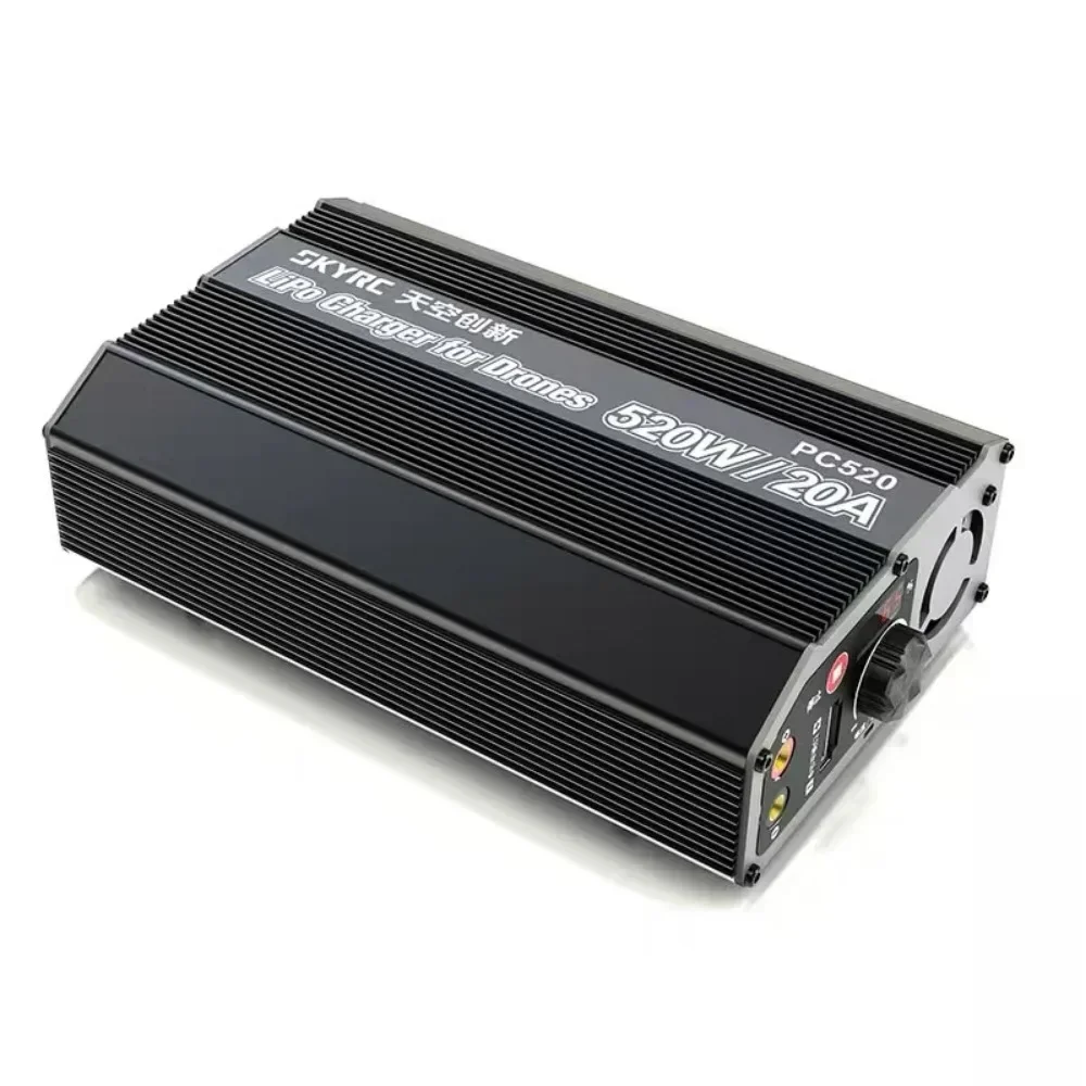 SKYRC PC520 Chargeur de batterie LiPo - 6S 20A à courant élevé pour les UAV agricoles, compatible 10000-22000 mAh et charge rapide