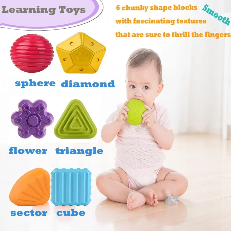 Cadeau éducatif préscolaire ABC bébé trieur jouet Cube coloré Multi forme sensorielle développement apprentissage Montessori jouets