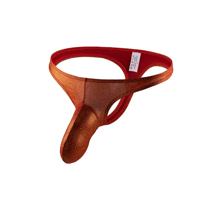 Elephant Nose G-string Men Sexy Underpants Penis Sleeve Underpants T-back Thongs Male Erotic Panties Bulge Pouch Underwear