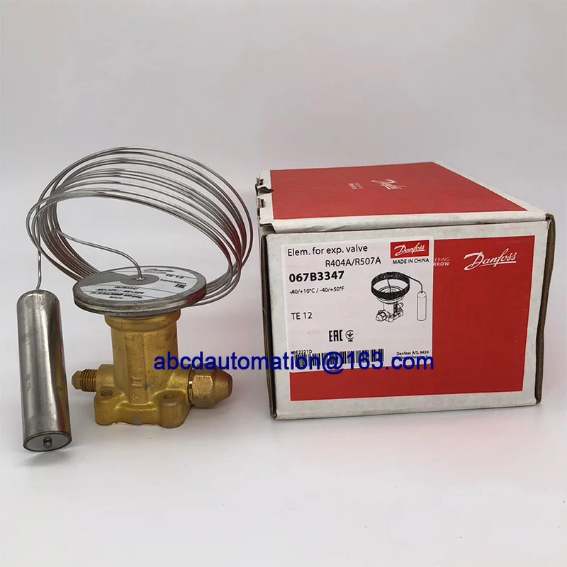 دانفوس صمام التمدد الحراري لمبة استشعار درجة الحرارة TE 12 067B3345 067B3346 067B3347 067B3348 067B3349 067B3350