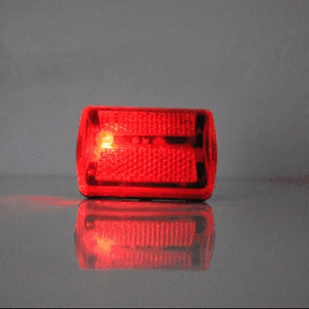 Bicycle Rear Tail Light 5-LED Safety Flashing Mount Long-lasting Power AA Battery Powered  7 Lighting Modes Lights