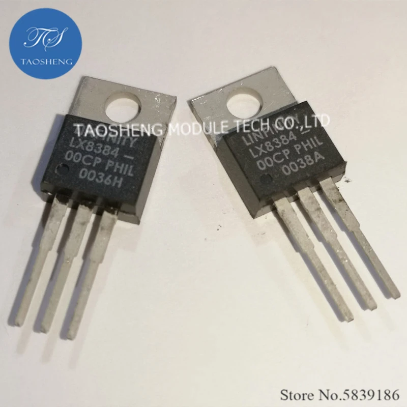 1PCS  100% NEW AND ORIGINAL LX8384-00CP   5A LOW DROPOUT POSITIVE REGULATORS