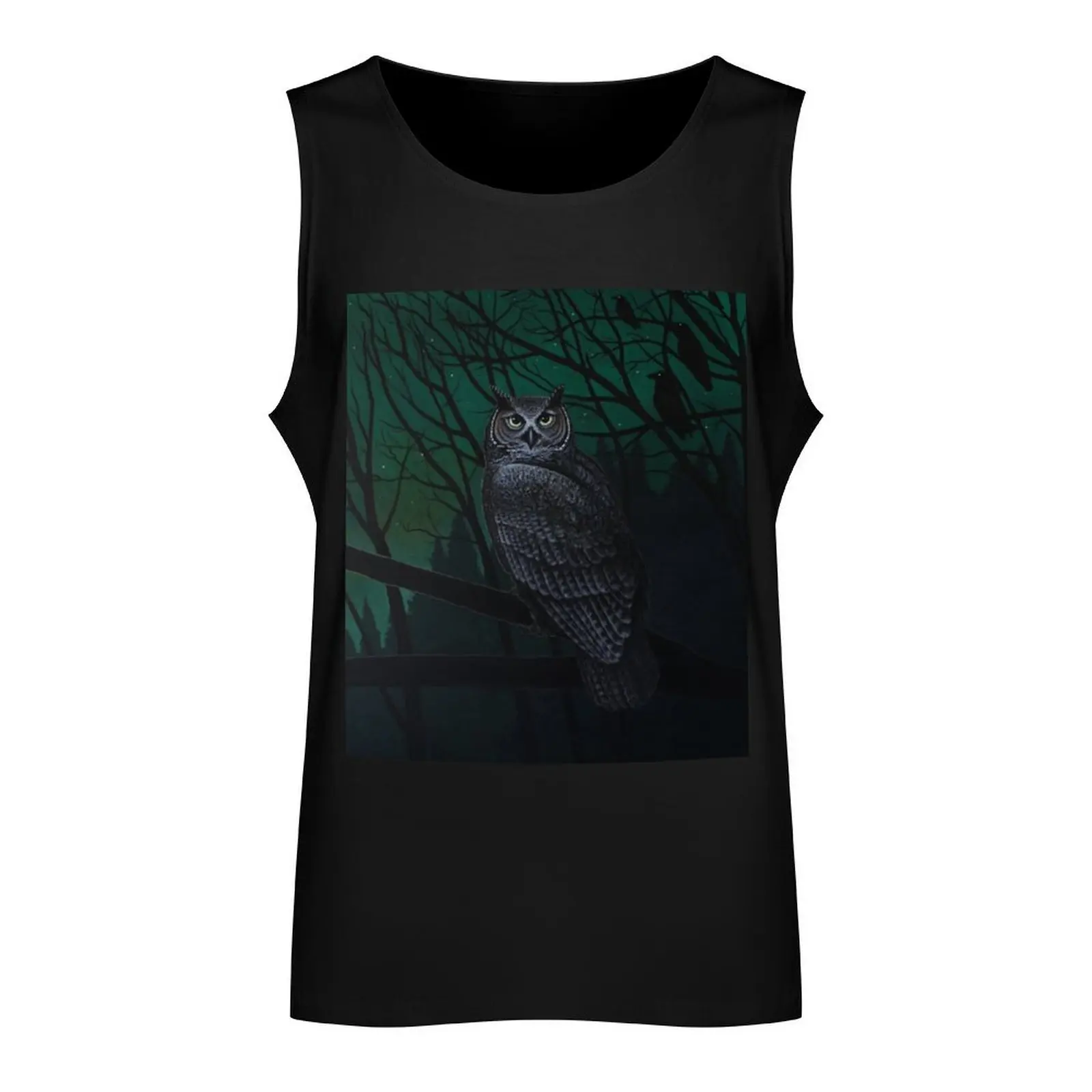 Night Watcher Tank Top Short sleeve Man summer clothes bodybuilding t shirt