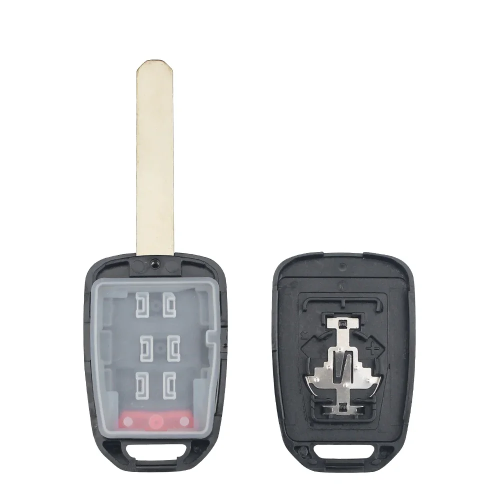 KEYYOU 2/3/4 Buttons Car Key Shell Fob Remote Key Case Fob For Honda Accord 2013-2016 Civic XRV City CRV 2013 2014 2015 2017