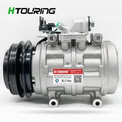 10P17C AC Compressor For Mercedes Benz W126 C126 1986-1996 1161310001 1161310101 A0002302511 A0002341411 DCP17003 4seasons 57338