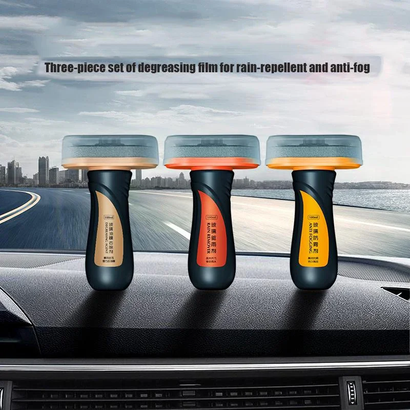 

Automobile Rain and Fog Repellent Oil Film Remover Sponge Wipe Window Windshield Coating Cleaner Wiper Automobile Protection