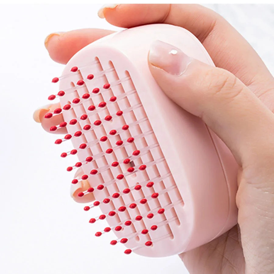 Portable Mini Air Cushion Hair Brush , Compact Travel Curly Hair Comb, Easy Clean Broken Hair  for Women Daily Use