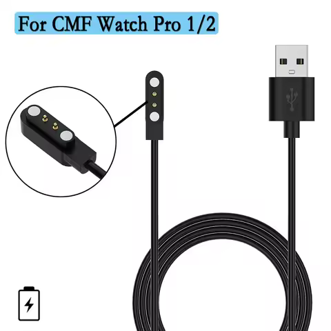 120cm Wire Charger For CMF Watch Pro 2 USB Charger Cable Smartwatch Charge Charging Dock For CMF Watch Pro 1 - AliExpress 1511