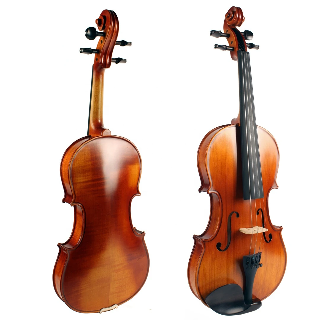 

Твердая древесина высокого качества пламенная скрипка с углеродным волокном