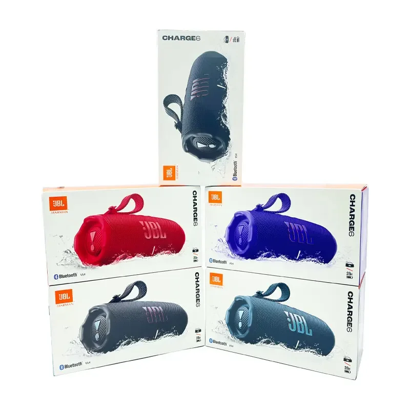 JBL CHARGE6 CHARGE6 سماعة لاسلكية تعمل بالبلوتوث المتكلم JBL الأصلي آل الصوت دفعة مكبرات الصوت 24H وقت اللعب jbl سمّاعات بلوتوث