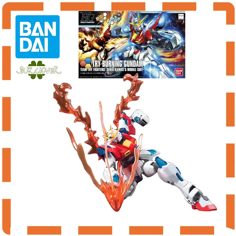

В наличии, оригинальная Bandai, оригинальная HGBF TRY FLAME GUNDAM, полный цвет, нарисованная EDITION, аниме-фигурка в сборе