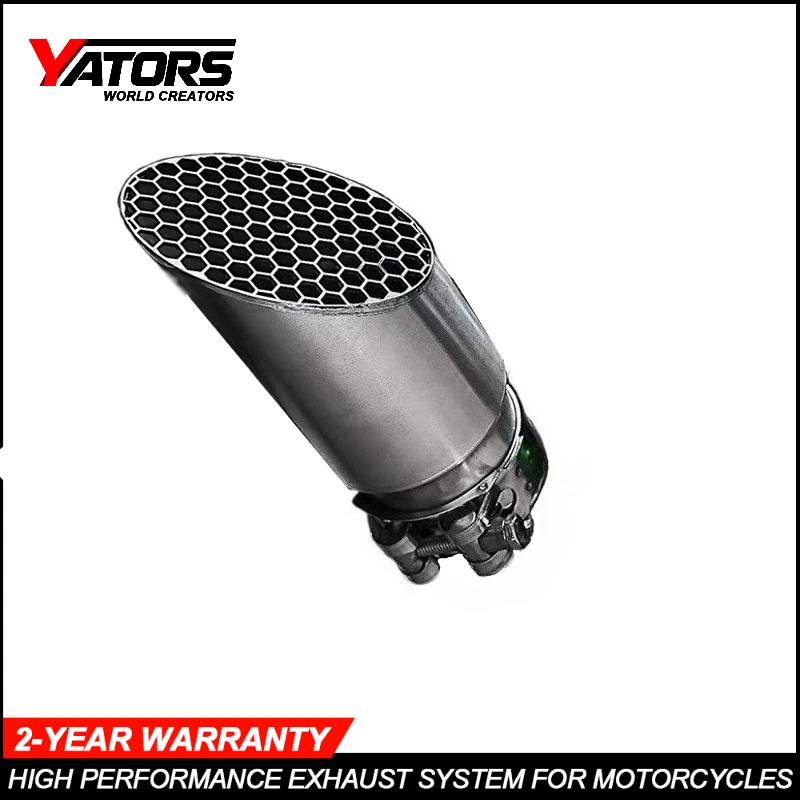 Rura wydechowa motocyklowa 51MM do Kawasaki Ninja 400 650 1000SX Z400 Z650 Z900 ZX-6R ZX-10R Yamaha MT07 MT09 FZ07 Akcesoria