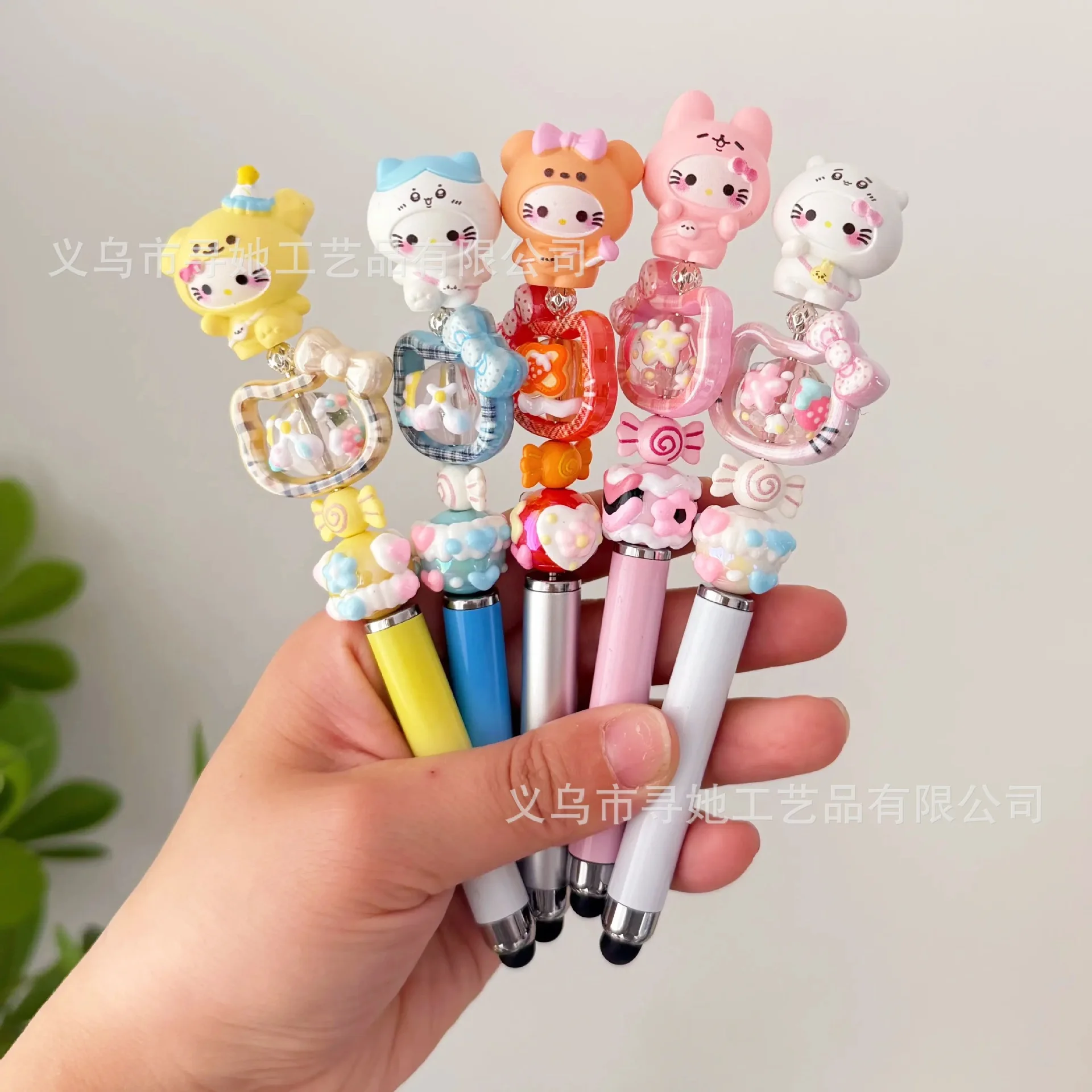 kt Beaded Stylus Pen for Tablet Mobile Android IOS Phone IPad Accessories Drawing Tablet Pens Capacitive Screen Touch Pen