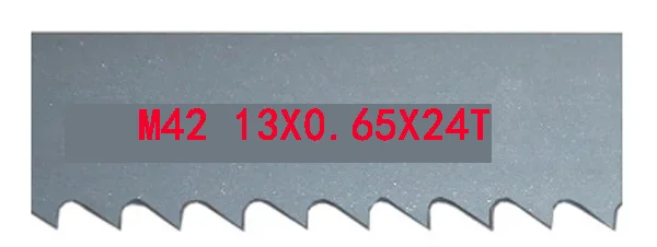 5 Stuks Draagbare Bandzaagbladen 1140 Bandzaagblad M42 Bimetaal Metaal Snijden 1140 1638 13 0.65mm 14/18 6 6/10 10/14 14 24TPI