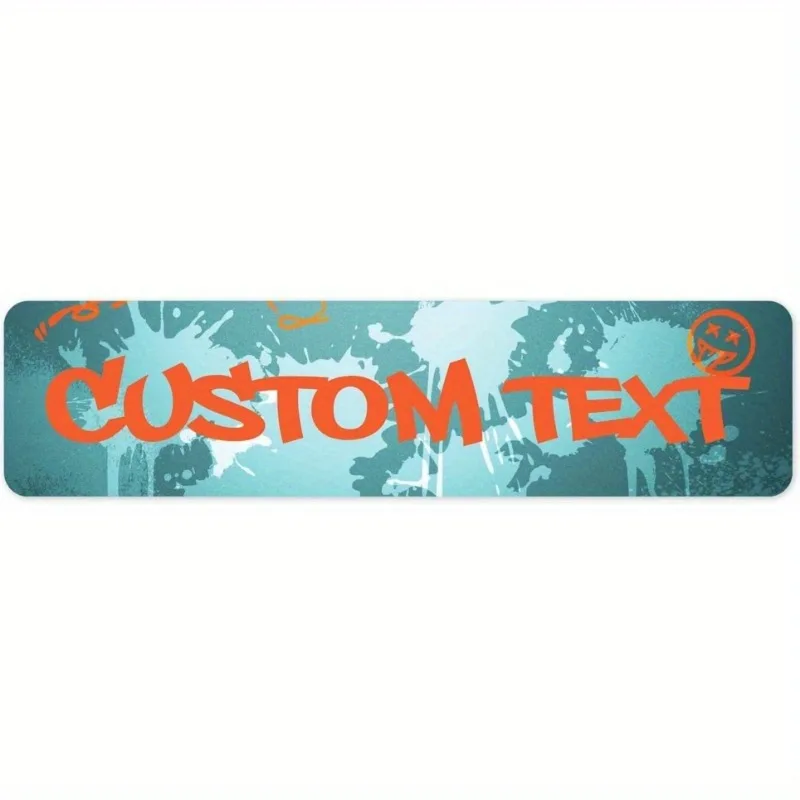 علامة شارع معدنية مخصصة | نص شخصي، هدية الهالوين وعيد الميلاد، ديكور منزلي داخلي/خارجي #6