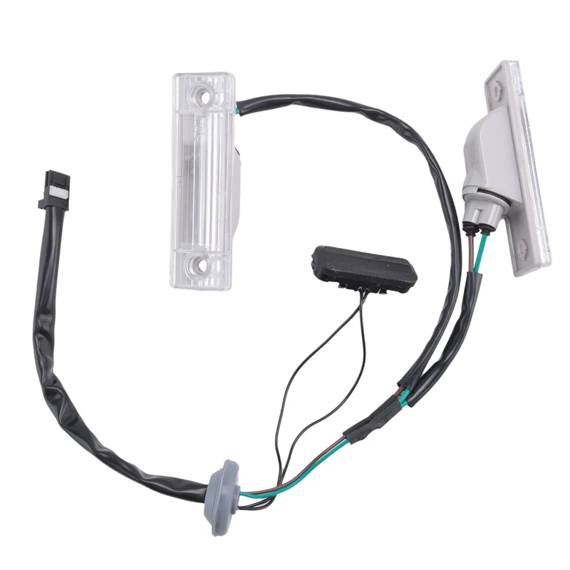 

Rear Back License Plate Light With Trunk Switch Button For Cruze Number Plate