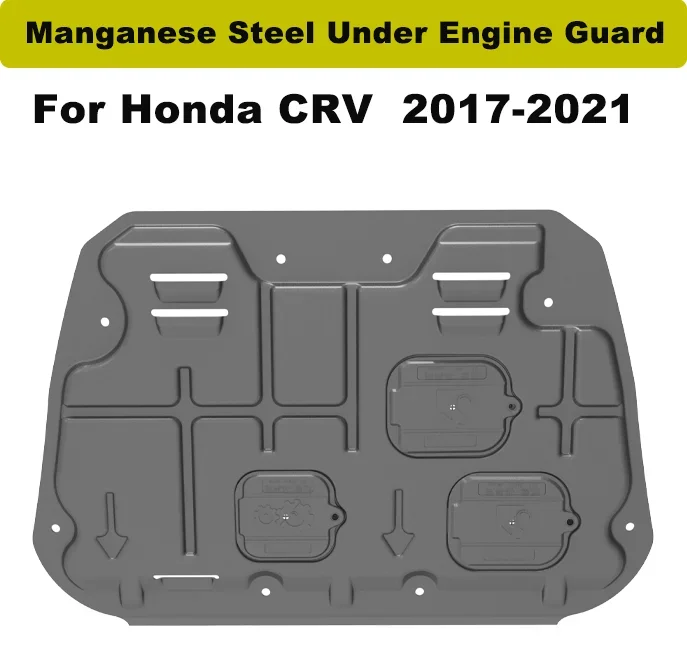 

Защита двигателя из марганцевой стали для Honda CRV 2017-2021, защитный кожух, аксессуары для автомобиля.