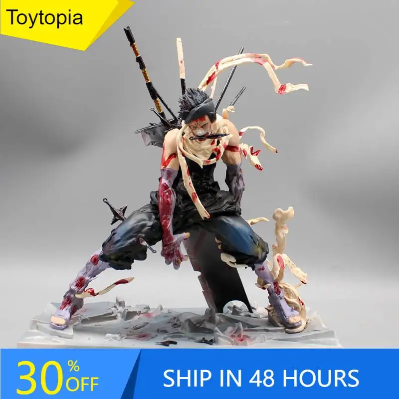 

24cm Ghost Man Momochi Zabuza NARUTO Animation Peripheral Gk Pvc Model cool Figure Desktop Ornament Doll Toys Kid Collections