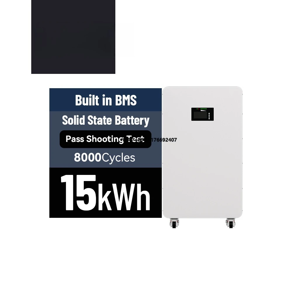 15kWh 30kWh 48V 51.2V 280Ah 320Ah Solid State Solar Energy Battery Storage Lifepo4 Lithium Battery Pack with LCD Display