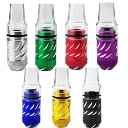 Mini Cigar Metal Pacifier Pipes Creative Herb Pipe Filter Tobacco Pipe Portable Grinder Smoke Narguile Mouthpiece