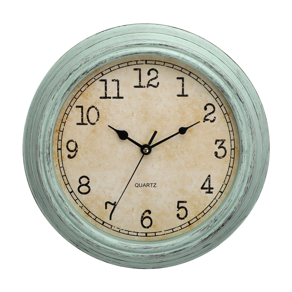 Battery Powered Wall Clock 12 Inch Wall Clock Silent Wall Clock Battery Operated Precise Quartz Movement For Bedroom