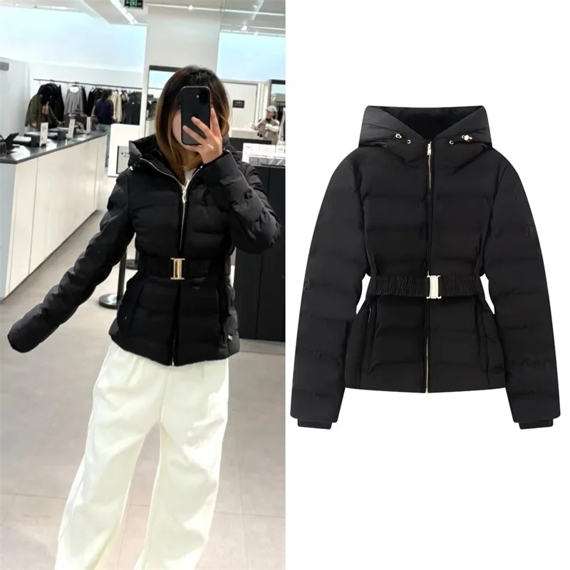 

Women's Coat New Slim-Fit Windproof Waterproof Quilted Jacket Autumn and Winter Fashion Casual Warm Trench Coat